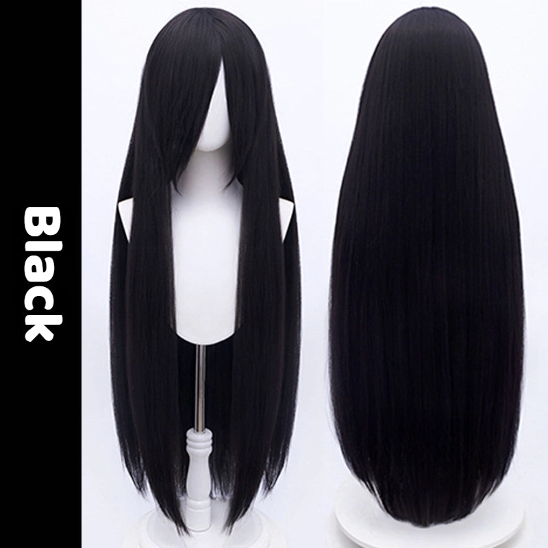 Universal Anime Cosplay Wig - 100cm Crimped & Fluffy Synthetic Hair for OC & Original Characters