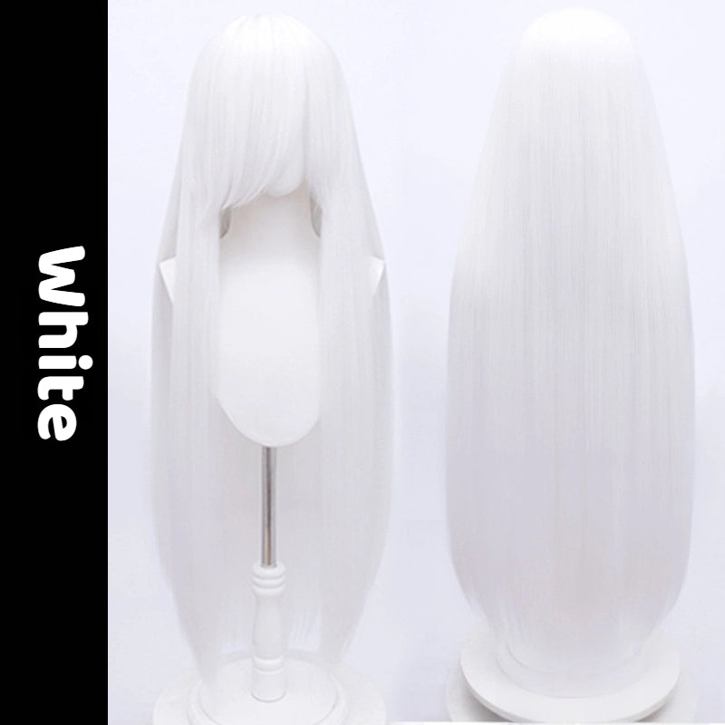 Universal Anime Cosplay Wig - 100cm Crimped & Fluffy Synthetic Hair for OC & Original Characters