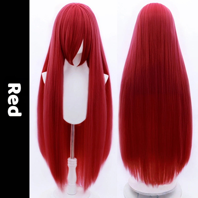 Universal Anime Cosplay Wig - 100cm Crimped & Fluffy Synthetic Hair for OC & Original Characters