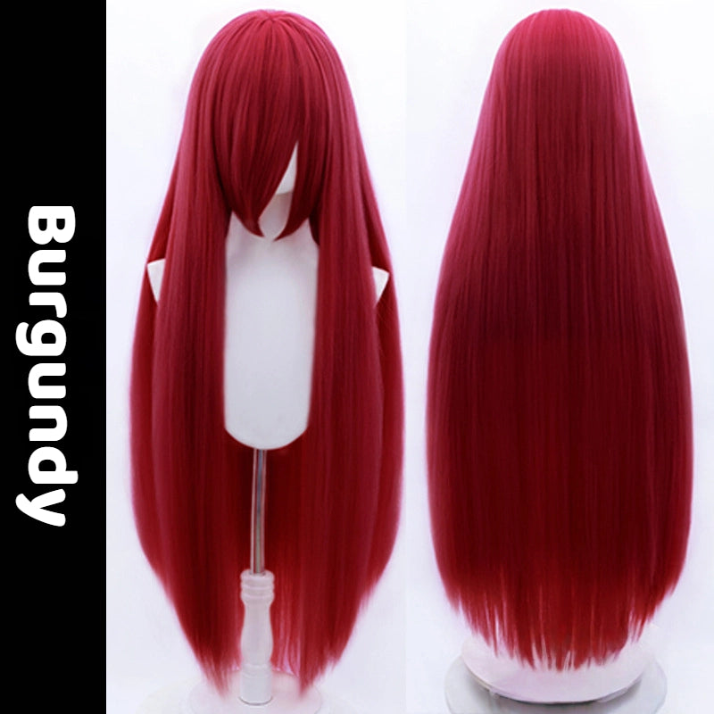 Universal Anime Cosplay Wig - 100cm Crimped & Fluffy Synthetic Hair for OC & Original Characters