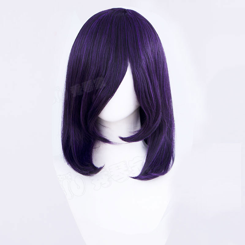 45cm Universal Short Cosplay Wig - Multi-Purpose Styling Base with Natural Fringe