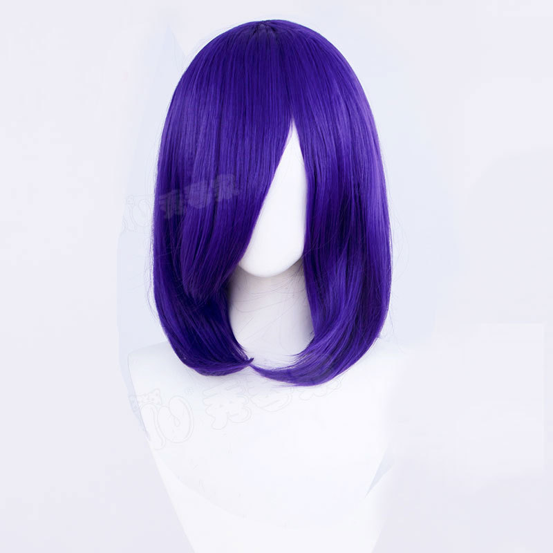 45cm Universal Short Cosplay Wig - Multi-Purpose Styling Base with Natural Fringe
