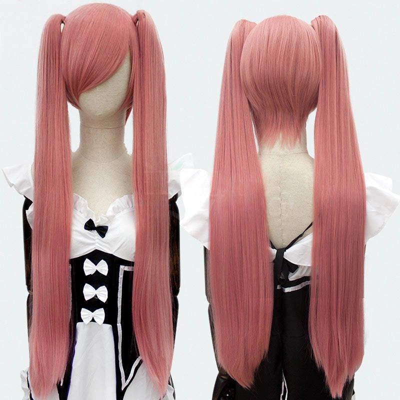 80cm Claw Clip Ponytail Cosplay Wig - 30cm Base wig with Clip-in Extension for Ancient & Fantasy Styles