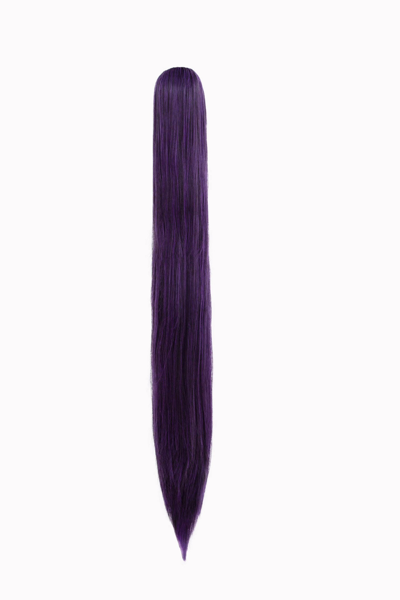 80cm Claw Clip Ponytail Cosplay Wig - 30cm Base wig with Clip-in Extension for Ancient & Fantasy Styles