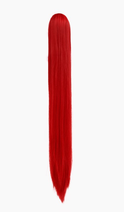 80cm Claw Clip Ponytail Cosplay Wig - 30cm Base wig with Clip-in Extension for Ancient & Fantasy Styles