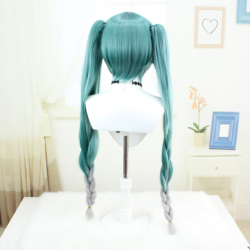 Snow Miku 2024 Cosplay Wig - Official "Snow Owl" Design with Long Twin Tails | Heat-Resistant Fiber