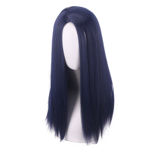 Caitlyn Cosplay Wig from Arcane | Long Blue Brown Ombre Wavy Hair