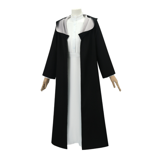 Fern Sousou no Frieren Cosplay Costume - Tailored Jacket & Dress Set in Melton Wool
