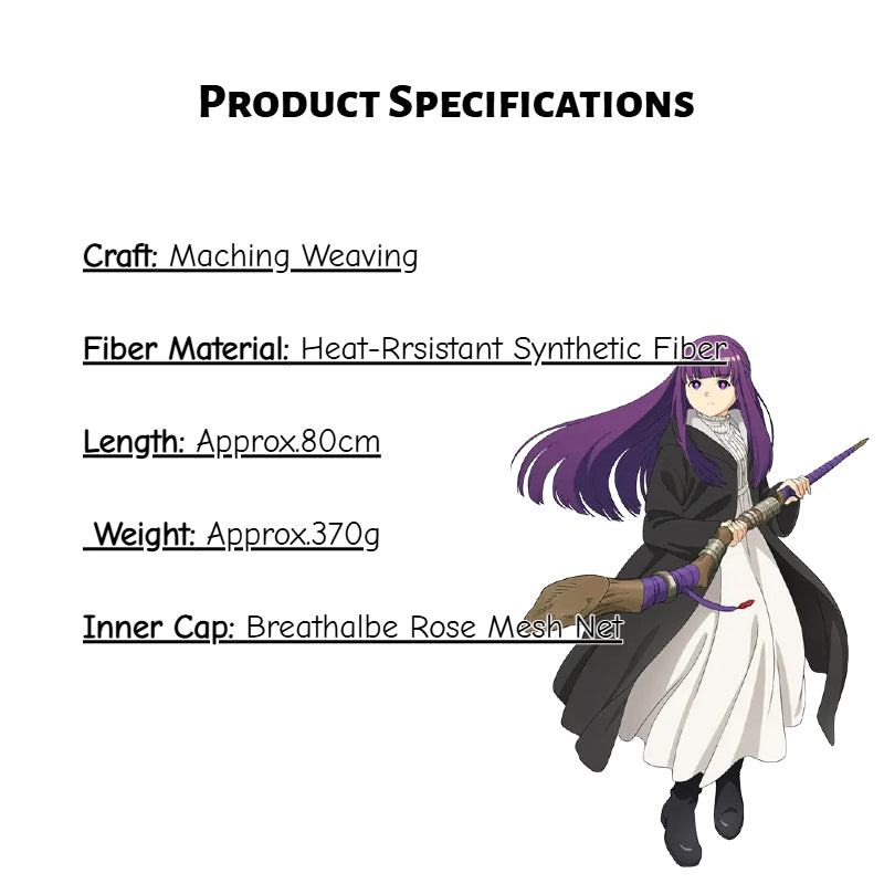 Fern Cosplay Wig with Skin Top | Platinum Blonde Anime Wig | Sousou no Frieren