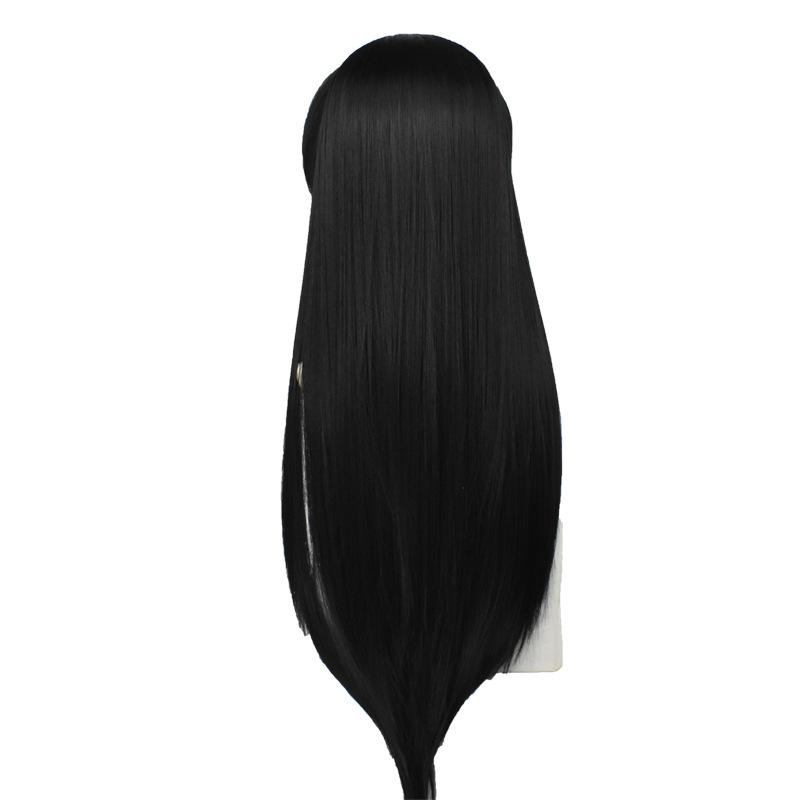 Kanae Kocho Cosplay Wig | Former Flower Pillar 85cm Long Black Hair | Demon Slayer