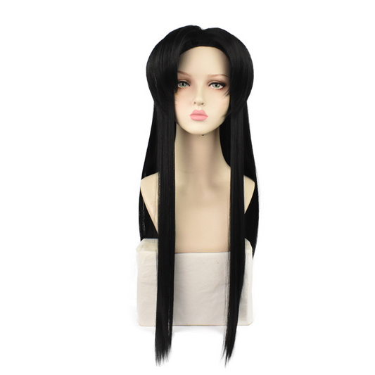 Kanae Kocho Cosplay Wig | Former Flower Pillar 85cm Long Black Hair | Demon Slayer