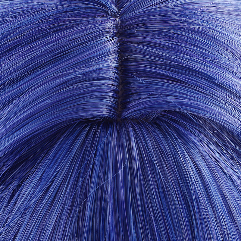 Genshin Impact Layla Cosplay Wig - Pre-Styled 100cm Long Blue Gradient Wig (Uncut for Customization)