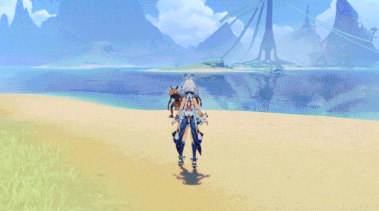 Genshin Impact Mualani Cosplay Eyelashes | Surfing Melusine Beach Style Lashes