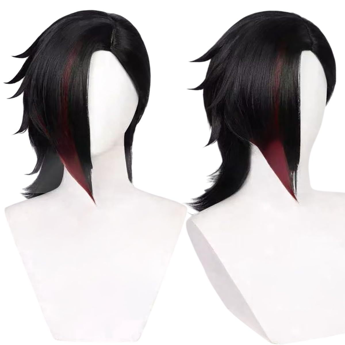 Vi (Violet) Black Boxer Braid Wig | From Arcane Season 2 | League of Legends Cosplay