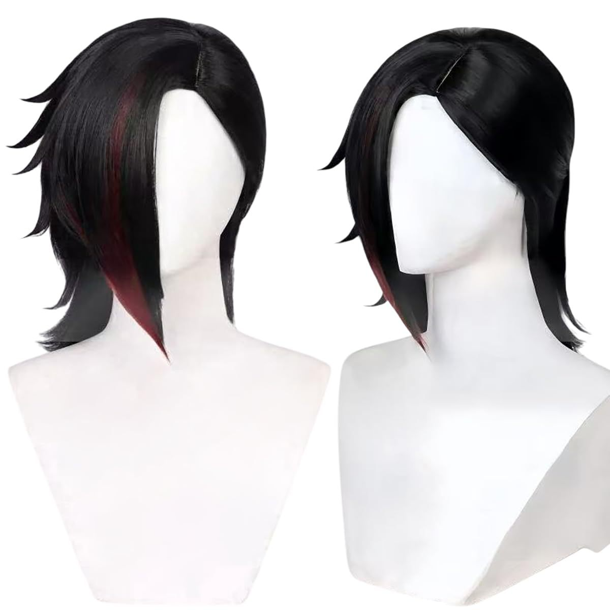 Vi (Violet) Black Boxer Braid Wig | From Arcane Season 2 | League of Legends Cosplay