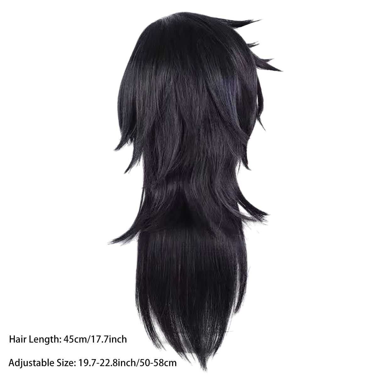 Vi (Violet) Black Boxer Braid Wig | From Arcane Season 2 | League of Legends Cosplay