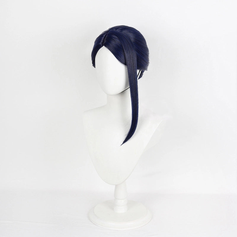 Caitlyn Commander Tied-Up Hairstyle Cosplay Wig | From Arcane: League of Legends | Piltover Sheriff