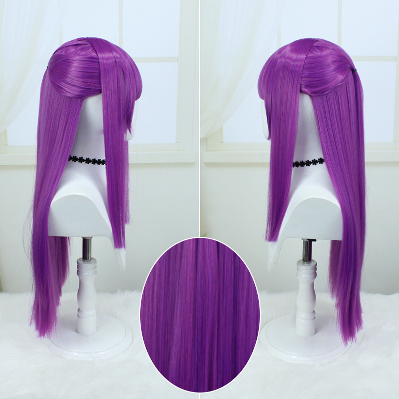Fern Cosplay Wig from Sousou no Frieren | Platinum Blonde Wig with Skin Top & Rose Netting
