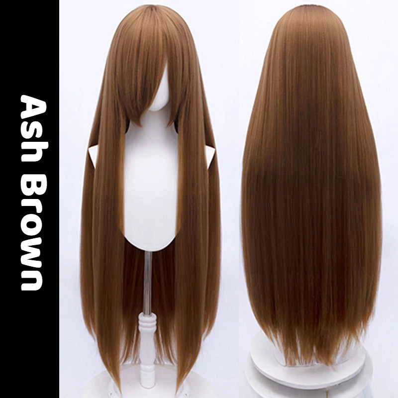 Universal Anime Cosplay Wig - 100cm Crimped & Fluffy Synthetic Hair for OC & Original Characters
