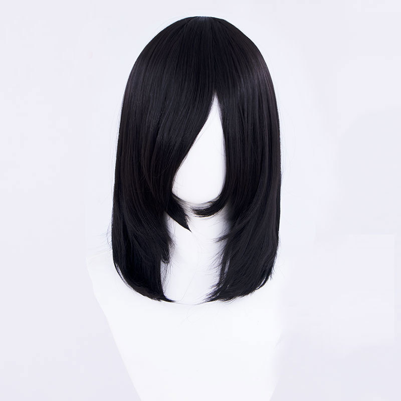 45cm Universal Short Cosplay Wig - Multi-Purpose Styling Base with Natural Fringe