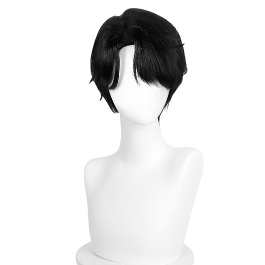 Jinu Cosplay Wig from KPop Demon Hunters - Short Styling Base for Customization