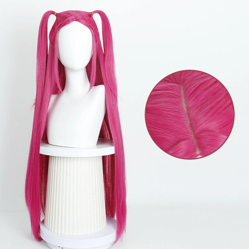 Mira Cosplay Wig from KPop Demon Hunters - Realistic Scalp & Long Customizable Base