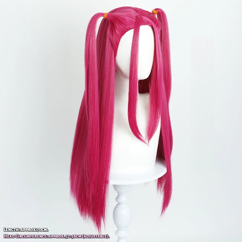 Mira Kids Cosplay Wig from KPop Demon Hunters - Realistic Scalp & Customizable Styling Base