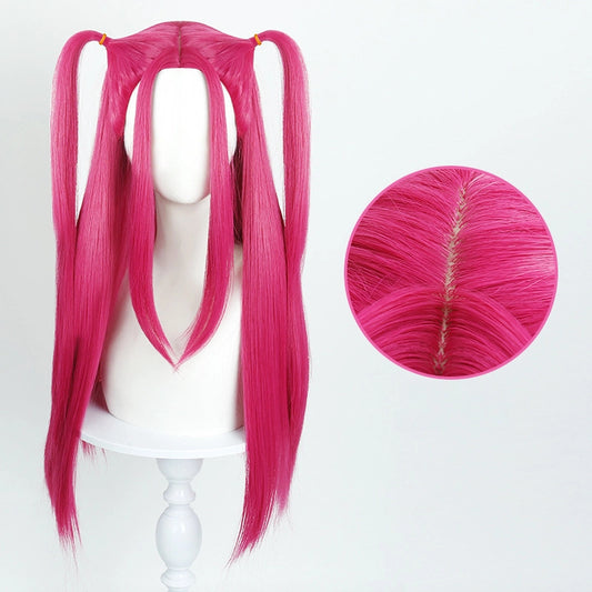 Mira Kids Cosplay Wig from KPop Demon Hunters - Realistic Scalp & Customizable Styling Base
