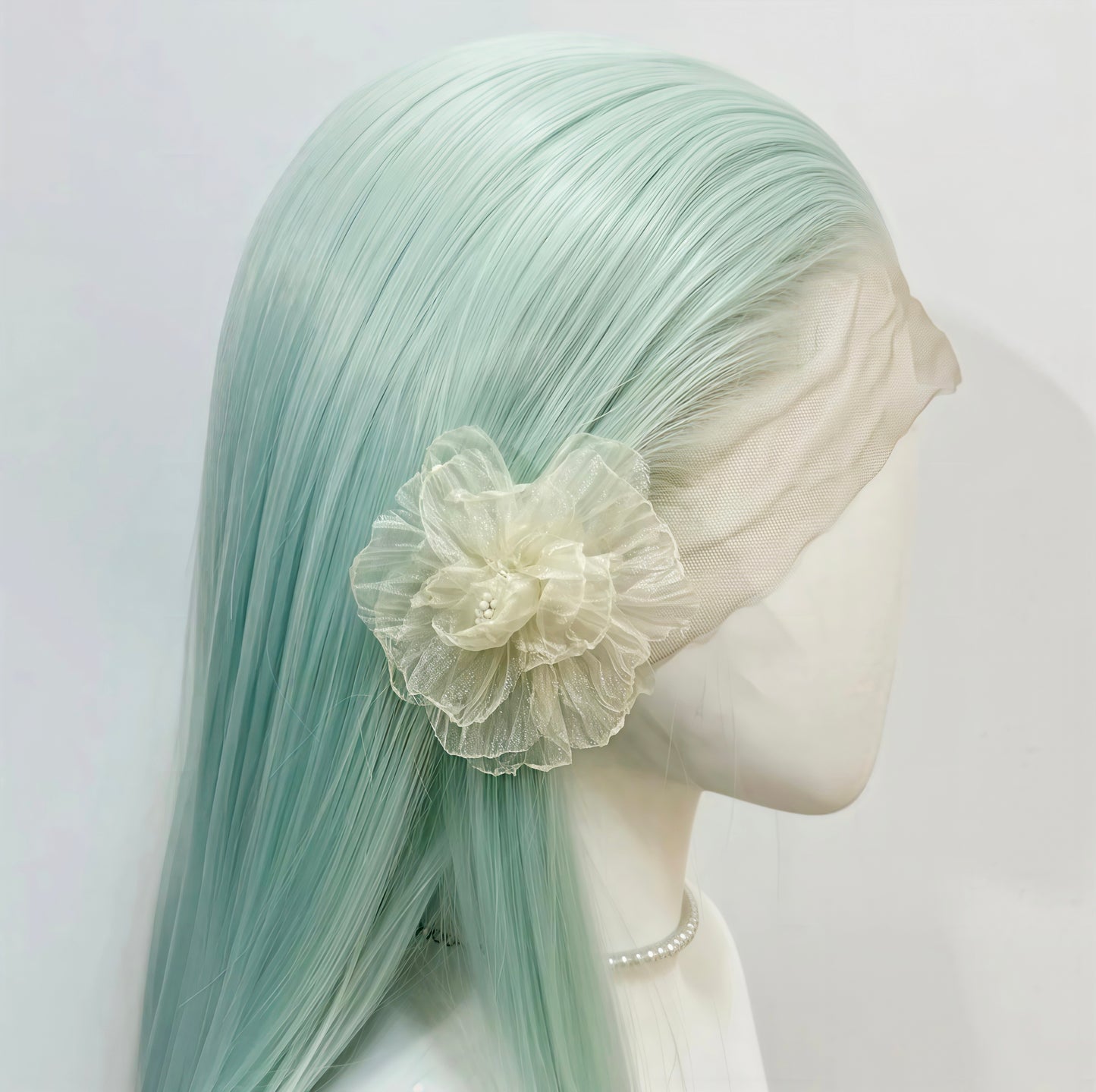 Green Lace Frontal Wigs | 13x4 Hand-Tied Frontal with Natural Hairline | Cosplay Wig Collection