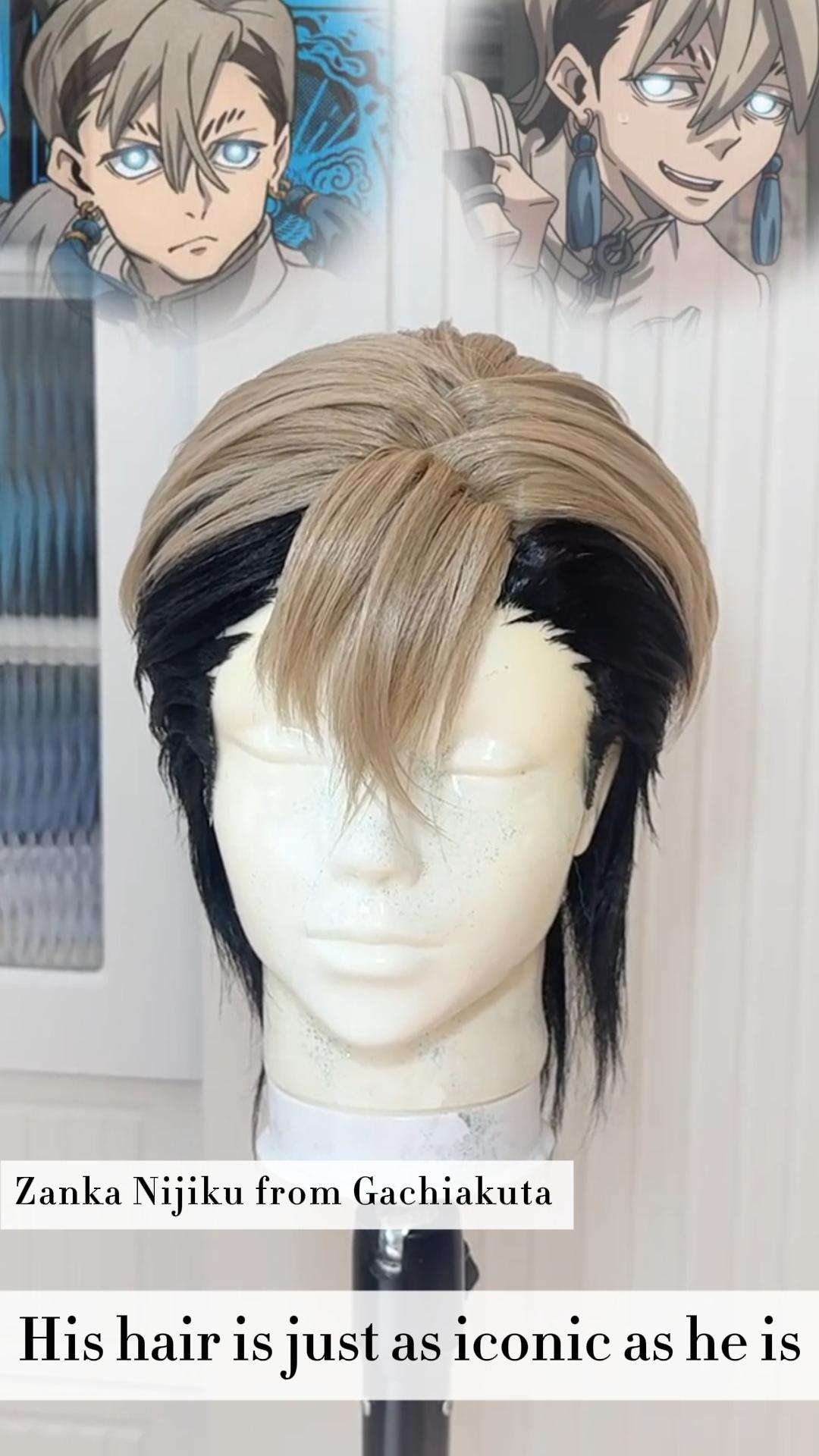 COMMISSION|Gachiakuta Character Wig - Handmade & Tailored to Your Measurements
