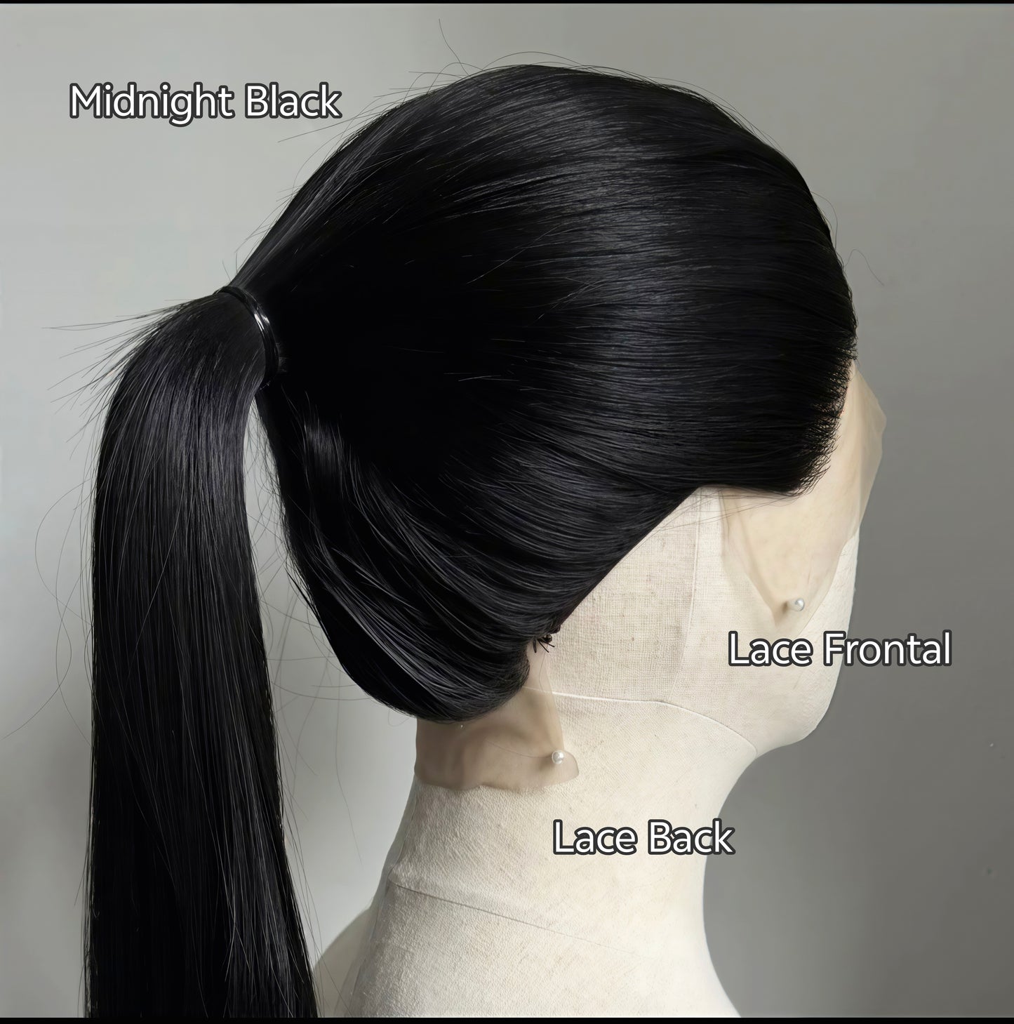 Natural Black Lace Front Wigs | 13x4 HD Lace Frontals with Pre-Plucked Hairline
