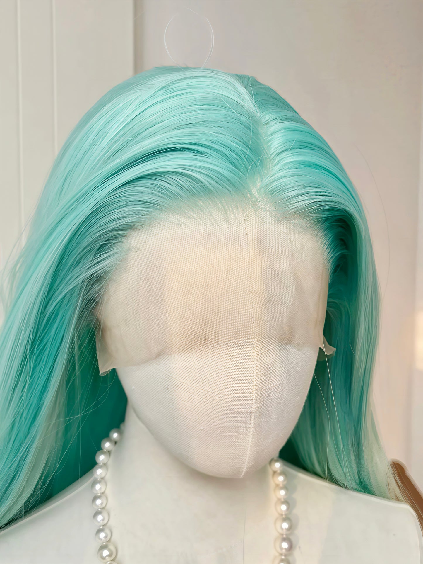 Green Lace Frontal Wigs | 13x4 Hand-Tied Frontal with Natural Hairline | Cosplay Wig Collection