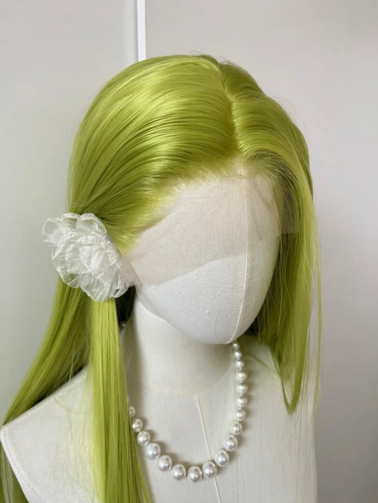 Green Lace Frontal Wigs | 13x4 Hand-Tied Frontal with Natural Hairline | Cosplay Wig Collection