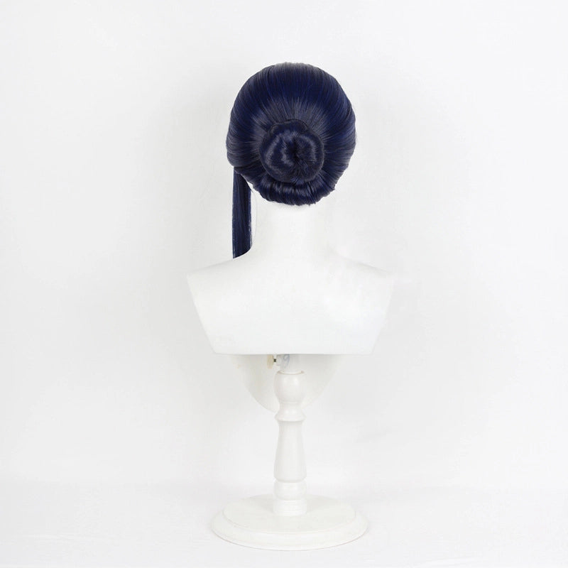 Caitlyn Updo Cosplay Wig | Commander Bun Hairstyle | Arcane League of Legends