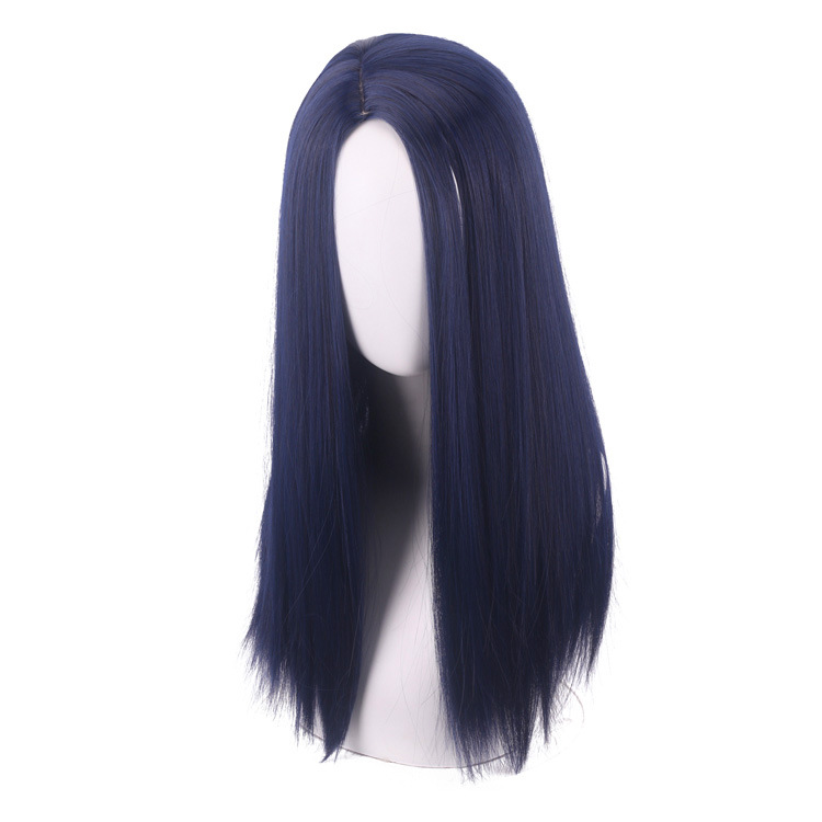 Caitlyn Cosplay Wig from Arcane | Long Blue Brown Ombre Wavy Hair