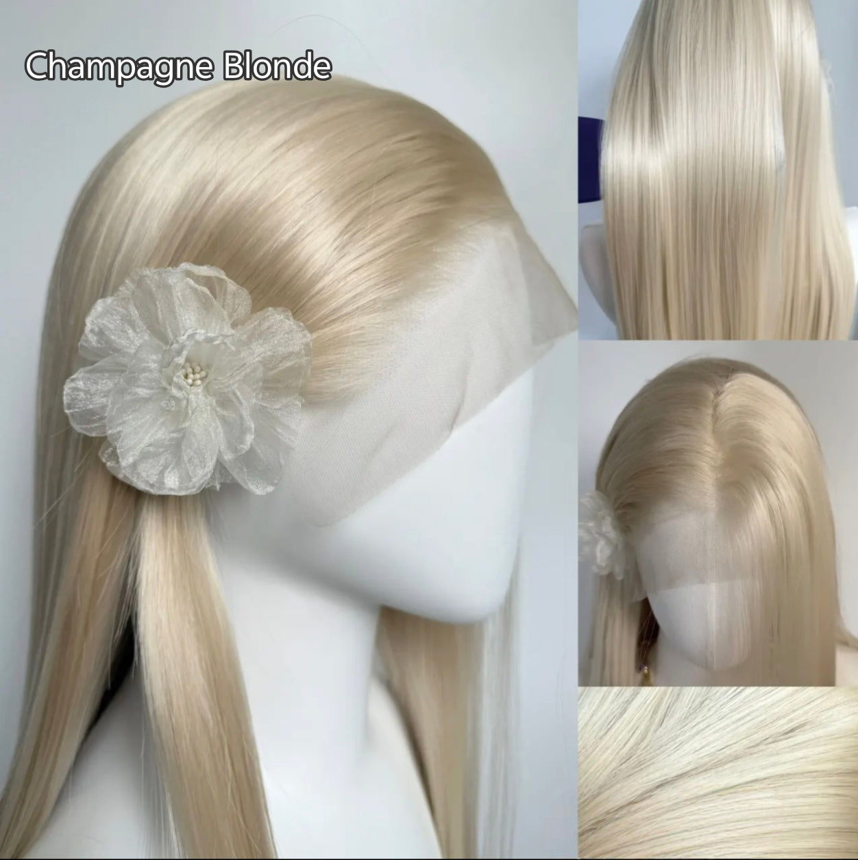 Blonde Shades Lace Front Wigs | 13x4 Pre-Plucked Frontals for Cosplay