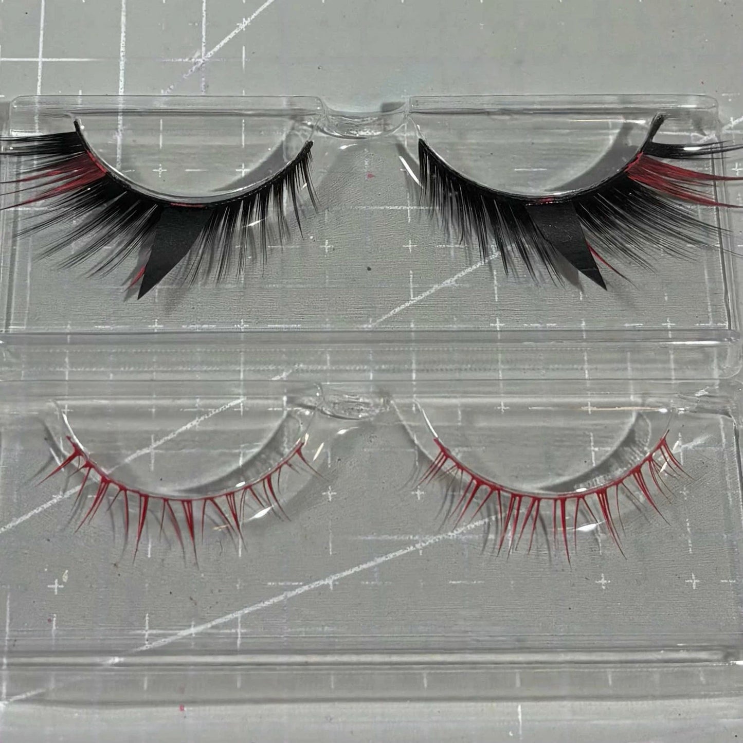 Genshin Impact Chasca Cosplay Eyelashes | Natlan's Fiery Warrior Style Lashes