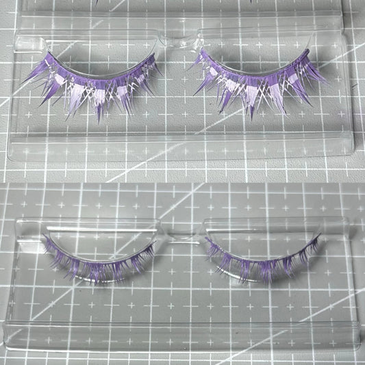Genshin Impact Citharyl Cosplay Eyelashes | 'Cithara' Lavender Purple Anime Lashes