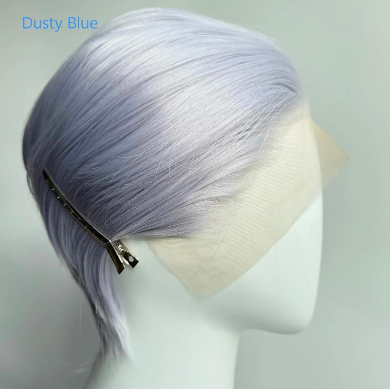 Hand-Tied 13x4 Lace Front Wig Short Hair - Heat Resistant Synthetic Fiber for Cosplay - Multiple Colors