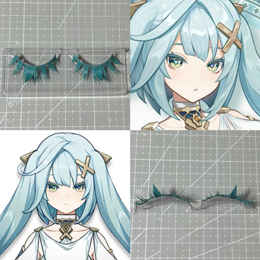 Genshin Impact Faruzan Cosplay Eyelashes | Senior Researcher Academic Style Lashes