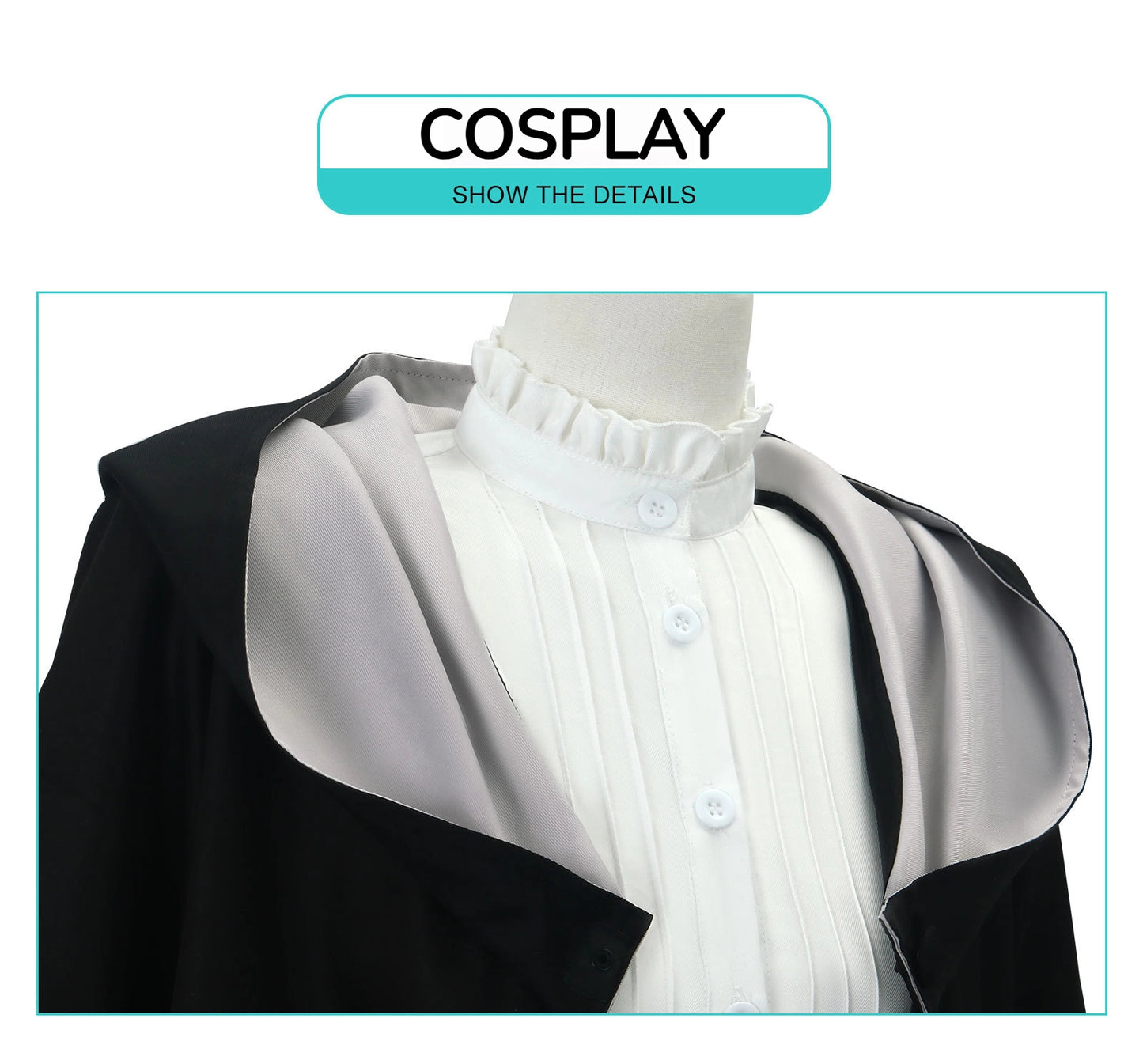 Fern Sousou no Frieren Cosplay Costume - Tailored Jacket & Dress Set in Melton Wool