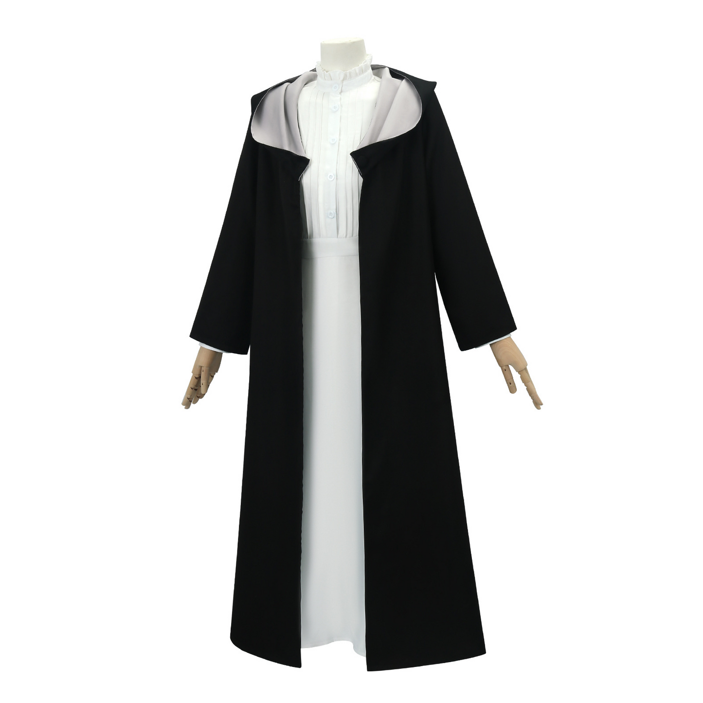Fern Sousou no Frieren Cosplay Costume - Tailored Jacket & Dress Set in Melton Wool