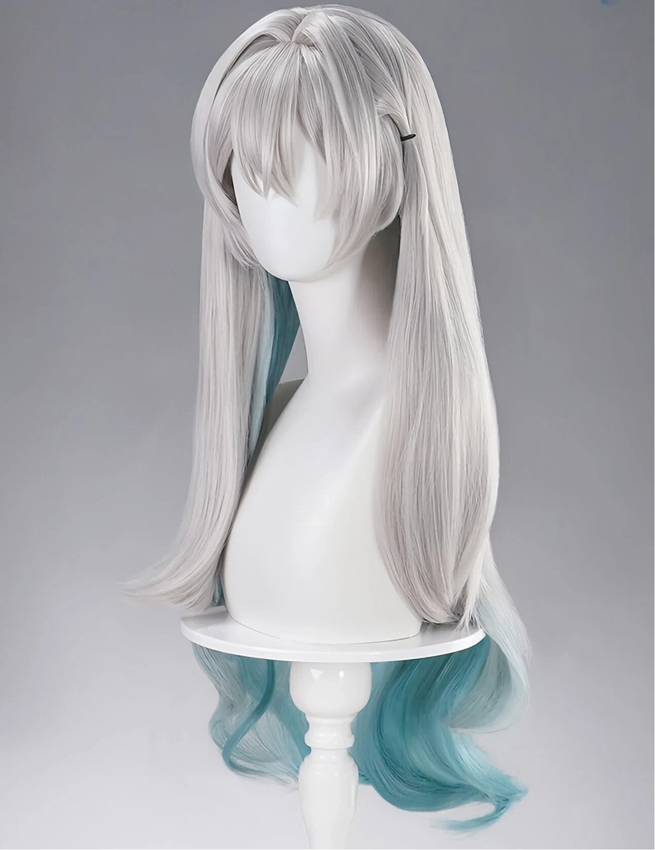Honkai: Star Rail - Firefly Cosplay Wig with Realistic Scalp & Ombré Ends | Pre-Cut 70cm Anime Hair