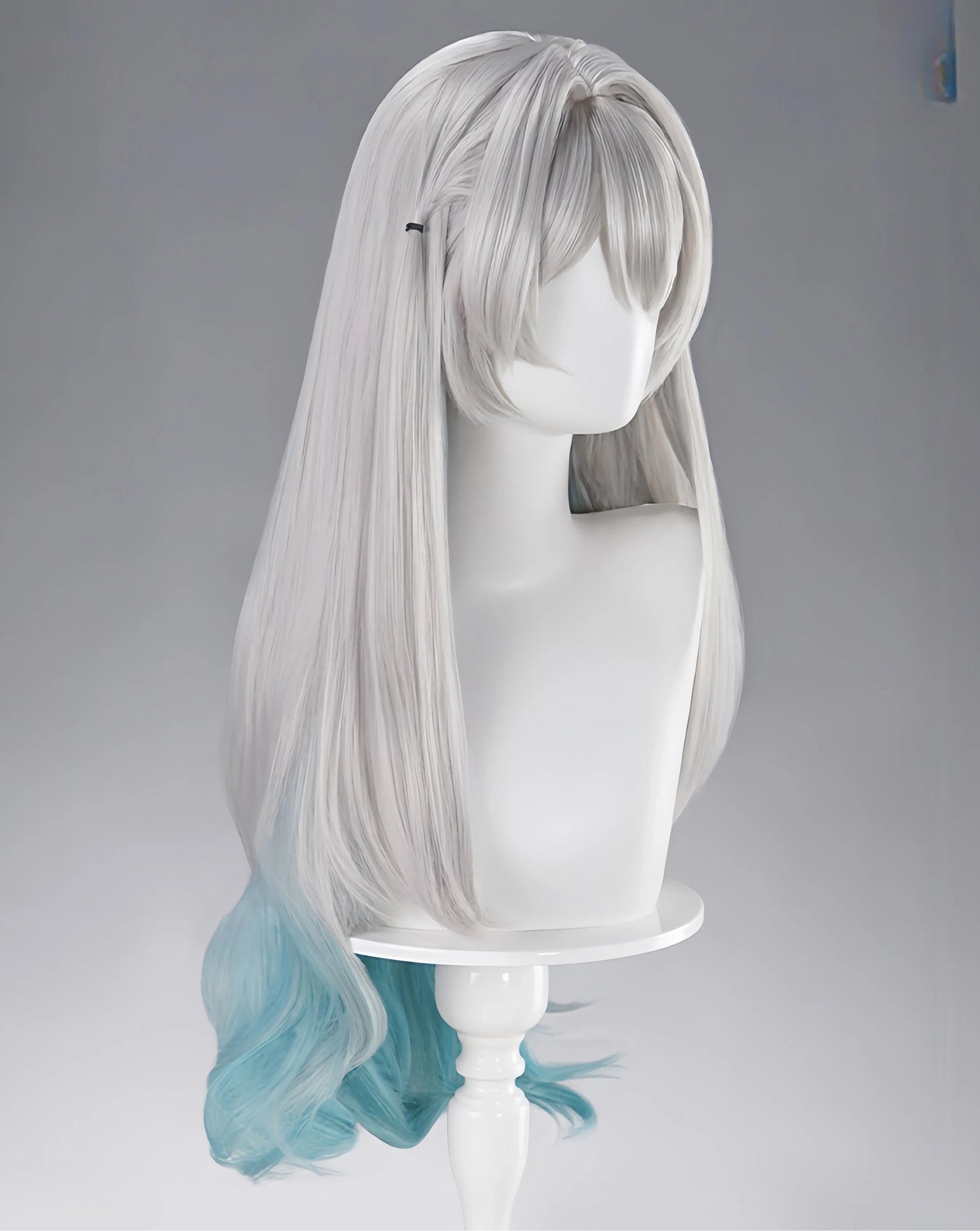 Honkai: Star Rail - Firefly Cosplay Wig with Realistic Scalp & Ombré Ends | Pre-Cut 70cm Anime Hair