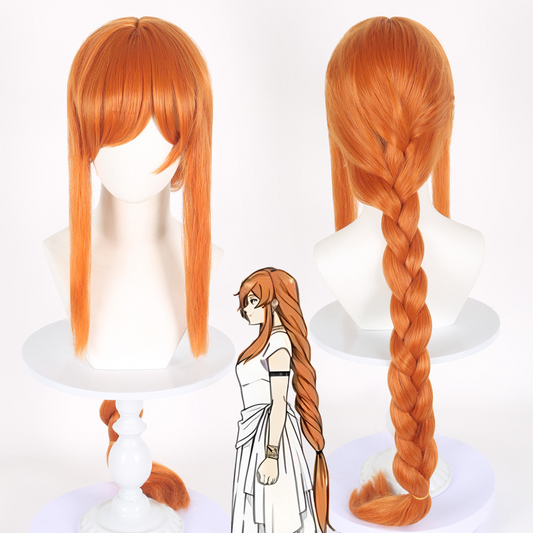Flamme Cosplay Wig | Frieren's Teacher Long Silver Hair | Sousou no Frieren