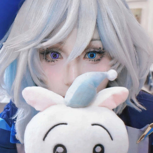 Genshin Impact Furina de Fontaine Cosplay Eyelashes | Hydro Archon Drama Queen Style