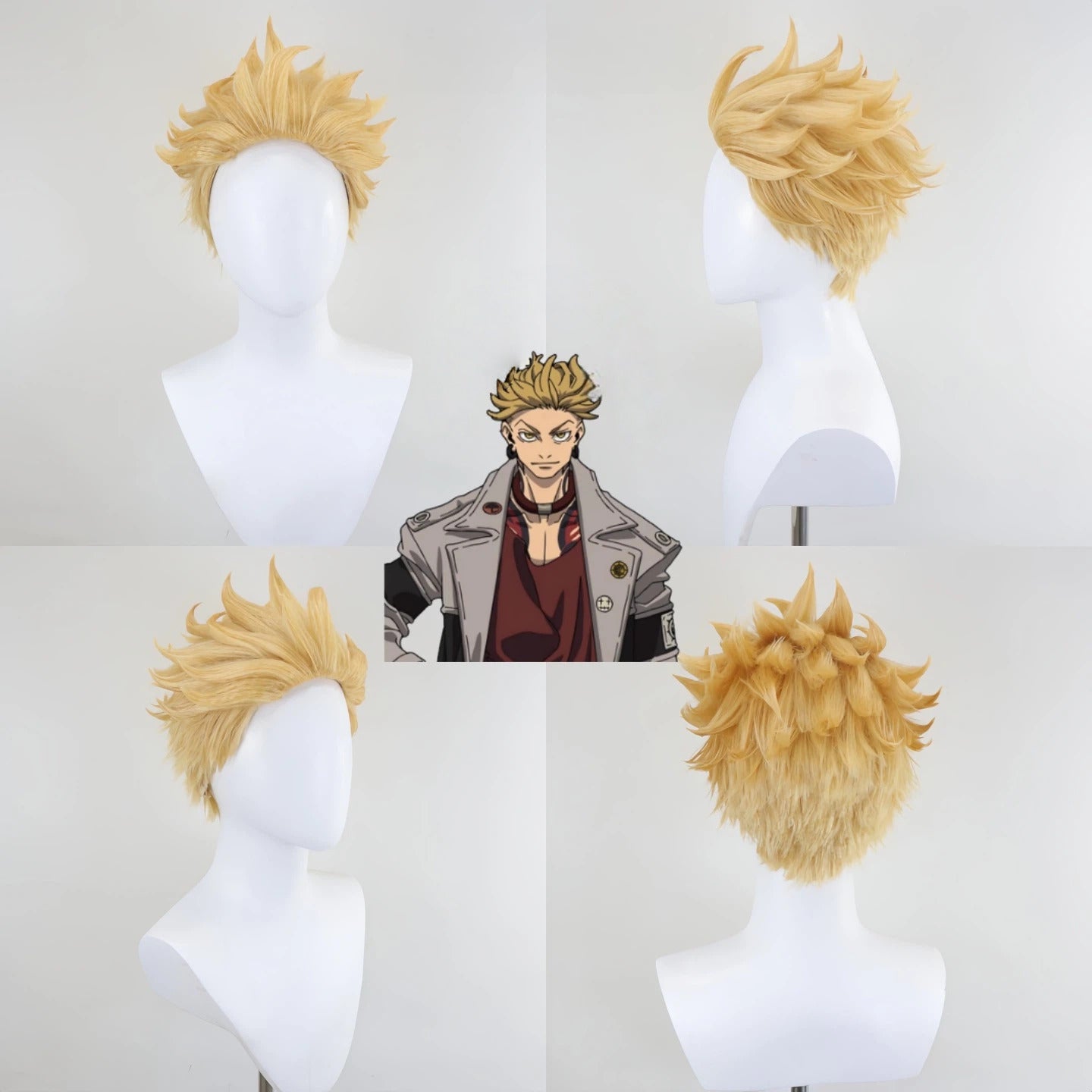 COMMISSION| Gachiakuta Enjin Cosplay Wig (3 Styles: Standard, Corn Rows Forehead, Hand-Tied Lace)