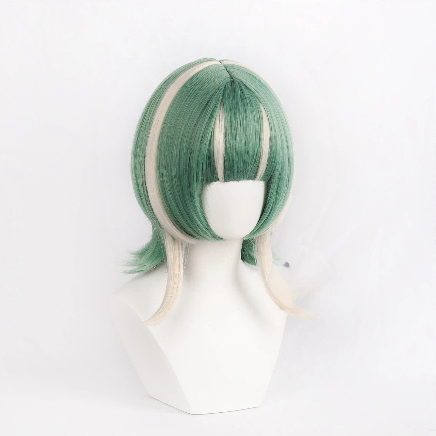 Gachiakuta Guita Hebby Fantasia Cosplay Wig - Dual-Tone Unstyled Hair Ready for Custom Trim