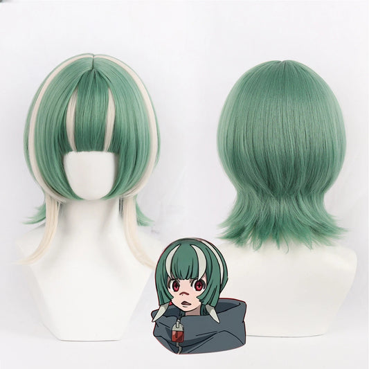 Gachiakuta Guita Hebby Fantasia Cosplay Wig - Dual-Tone Unstyled Hair Ready for Custom Trim