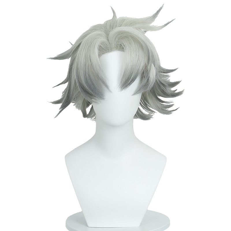 Gachiakuta Rudo Cosplay Wig - Custom Anime Color, Pre-Styled Base for DIY Styling